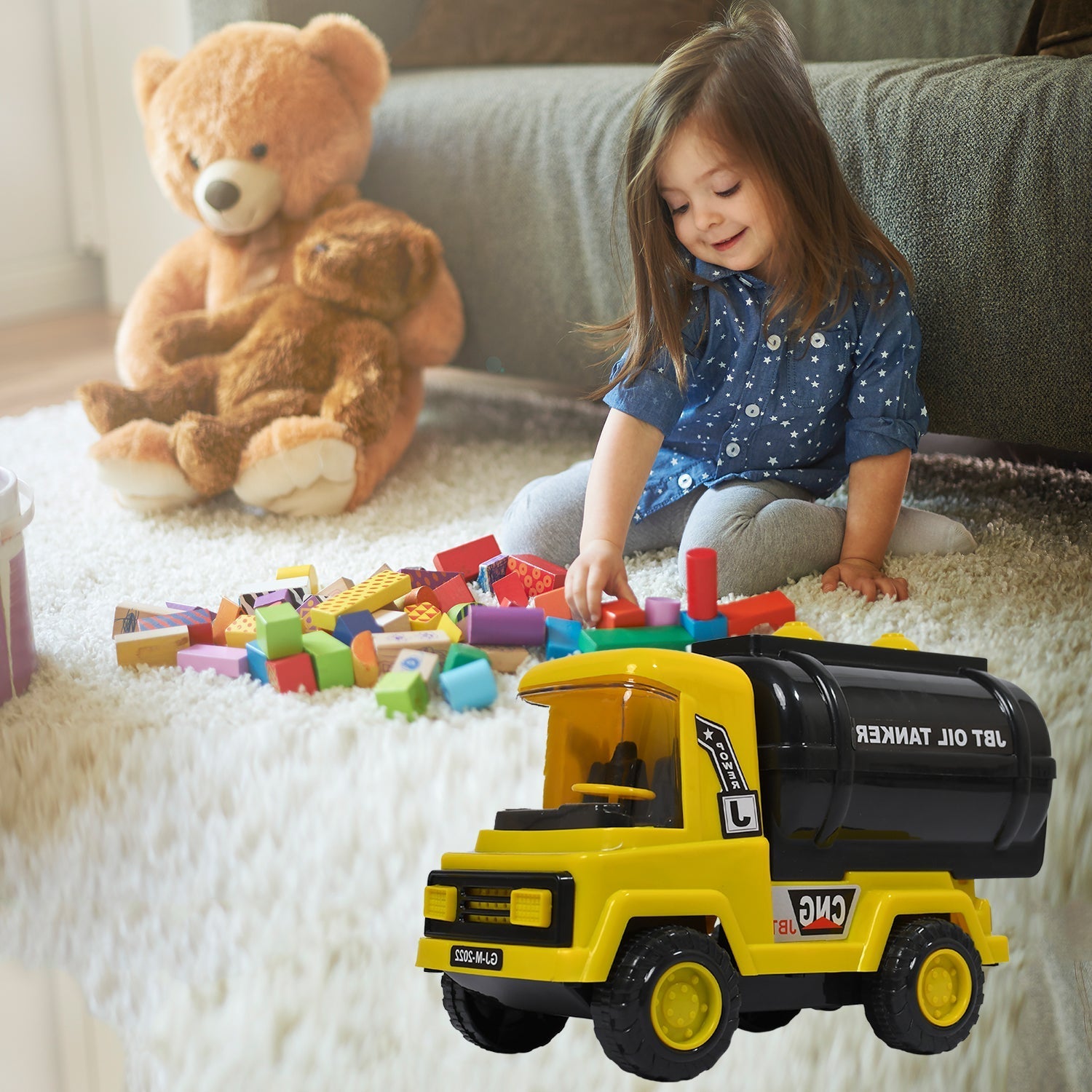 Tempo Oil - Water Tanker Vehicle Truck for Kids** Tempo Oil - Water Tanker Vehicle Truck for Kids**